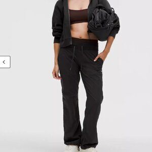 Lululemon Black Dance Studio Mid-Rise Pant Regular, Size 4